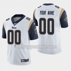 Maillot Homme Los Angeles Rams Personnalisé Nike Blanc 100th